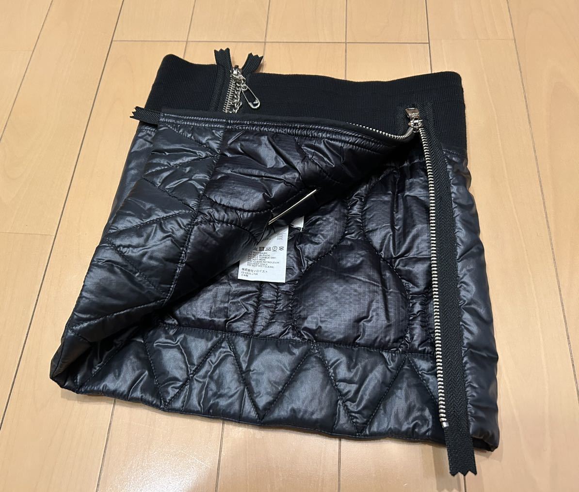 TAKAHIROMIYASHITATheSoloist. Nylon Neck Warmer タカヒロミヤシタザソロイスト ナイロンネックウォーマー 0002bAW22 宮下貴裕 安全ピン_画像5