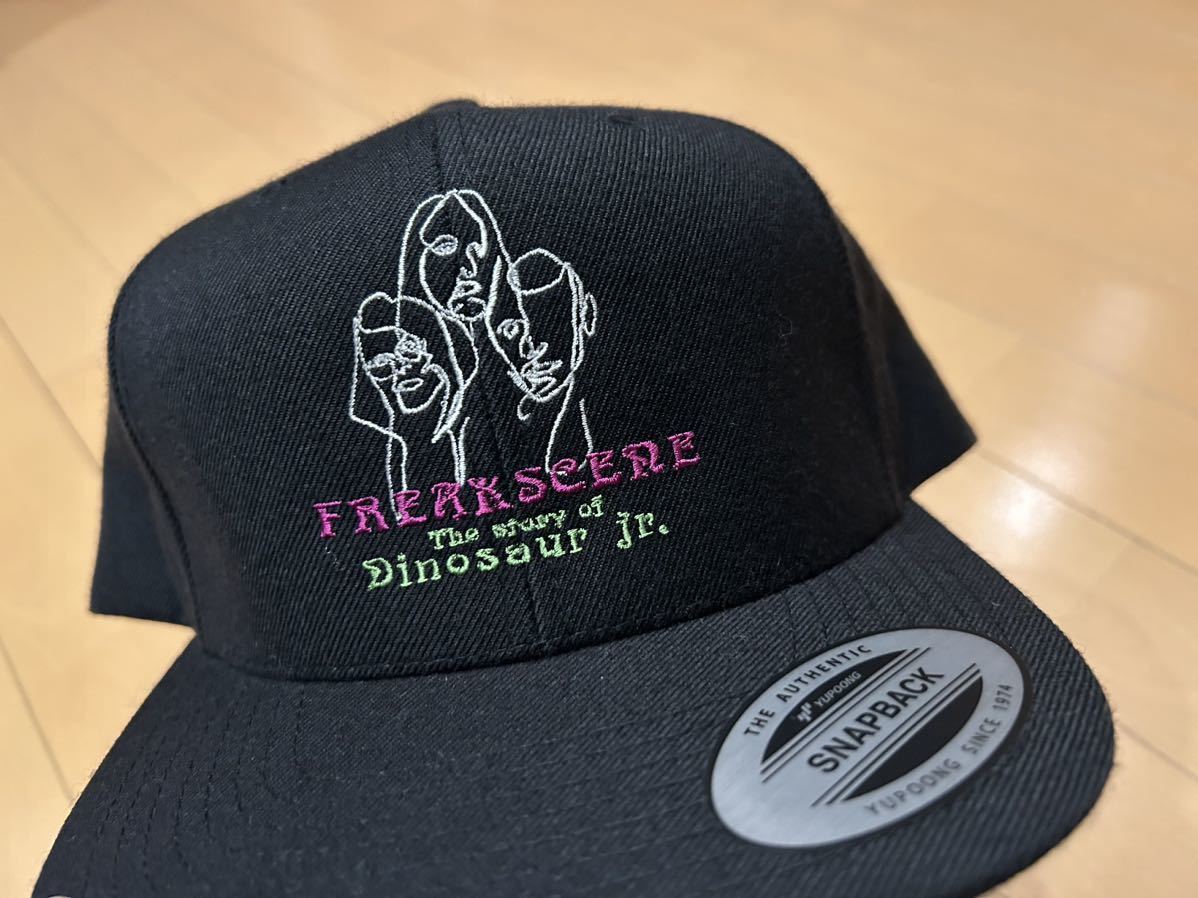 DINOSAUR Jr. Freak Scene SnapBack Cap ダイナソージュニア フリークシーン キャップ スナップバック 希少yupoong ユーポン日本オリジナル_画像4