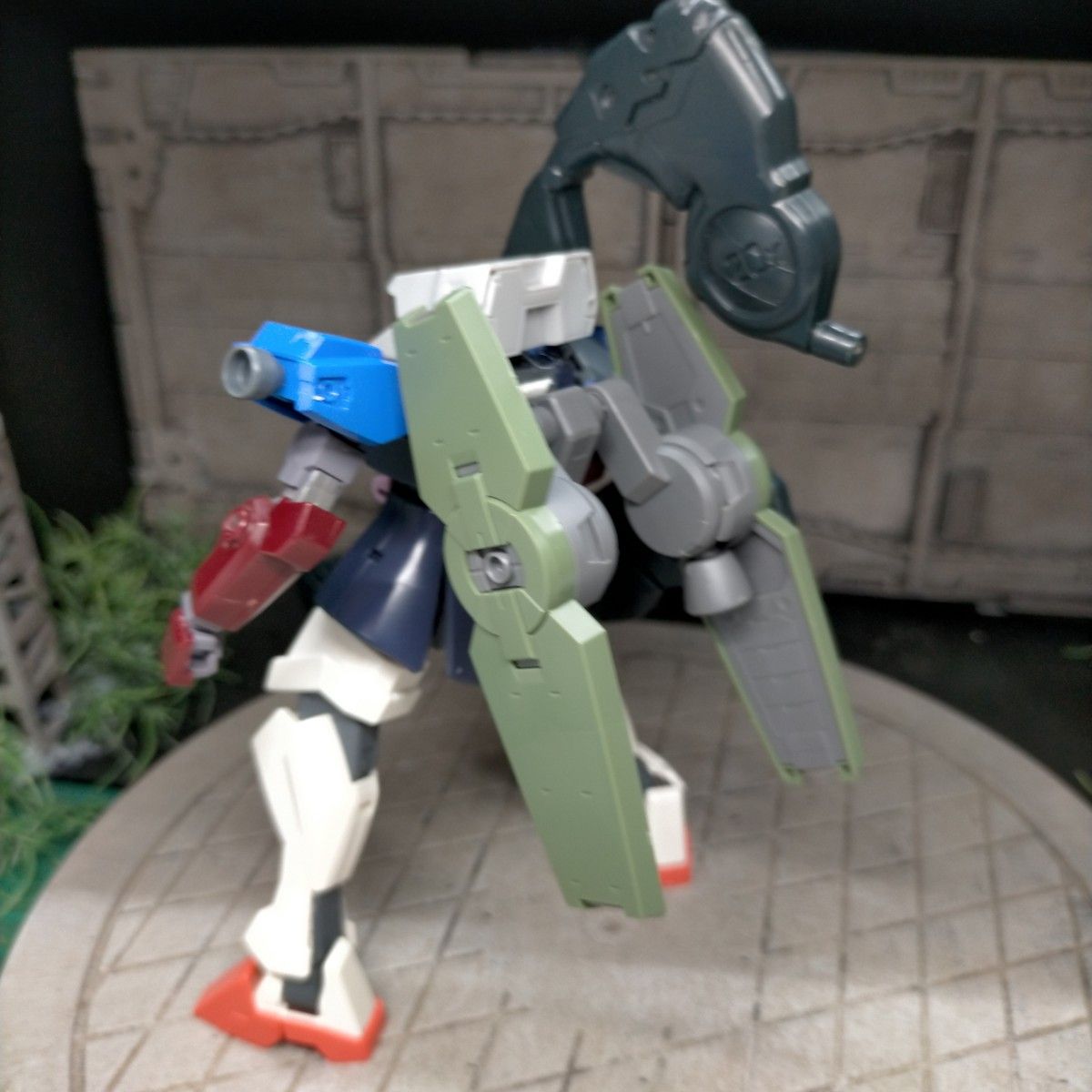 KM-239、ビッグアイ、ガンプラジャンク完成品。