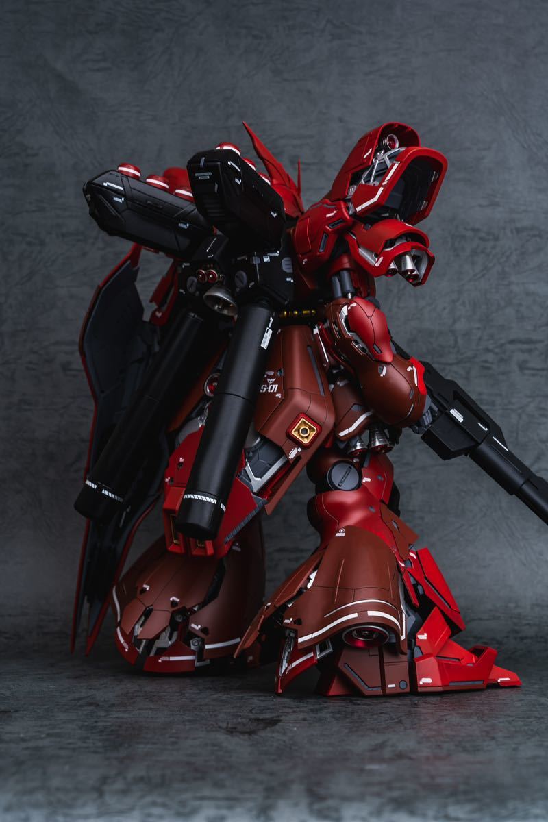 MG 1/100 サザビー ver.ka 全塗装済完成品 ガンプラ 完成品_画像4