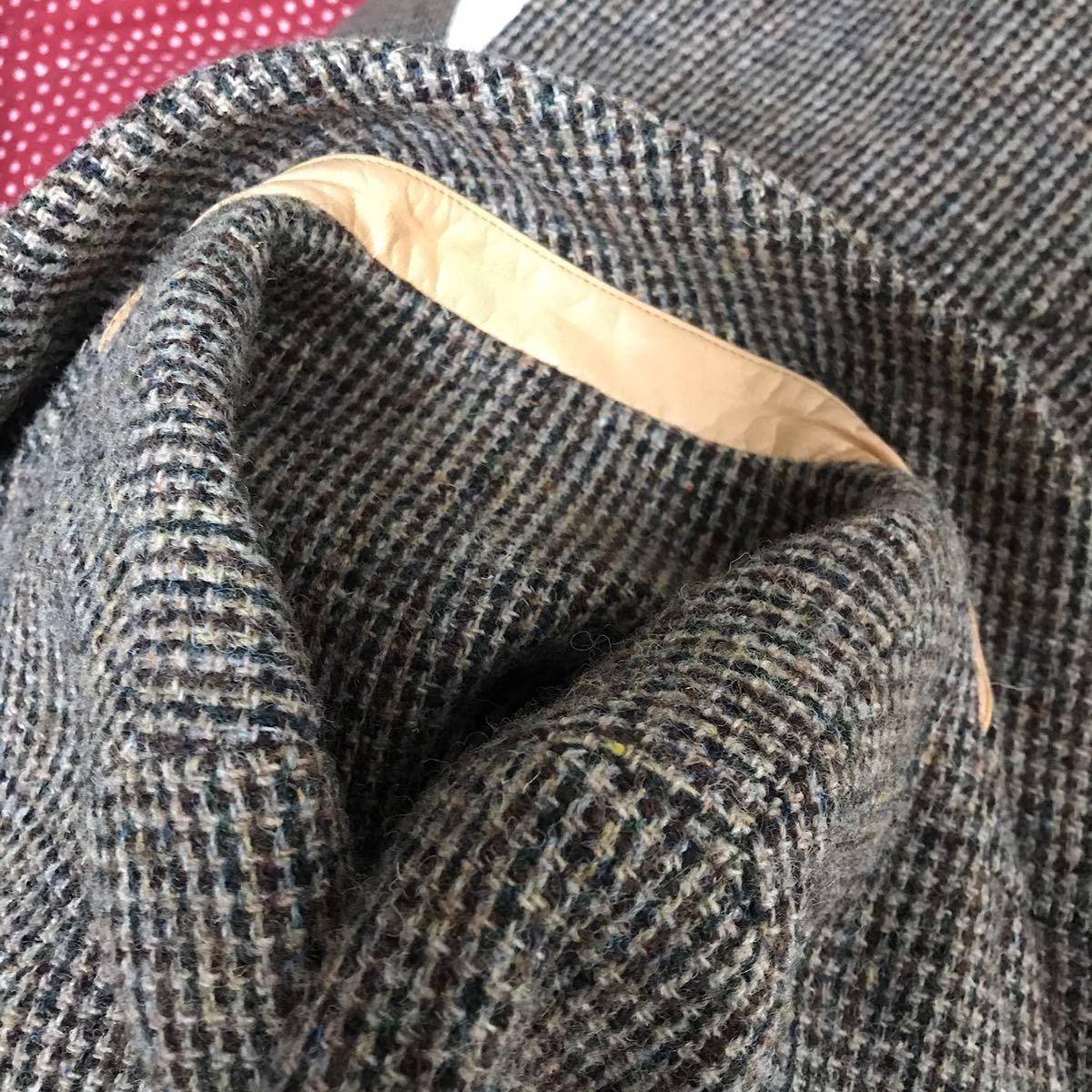 Harris Tweed ロングコート　美品_画像9