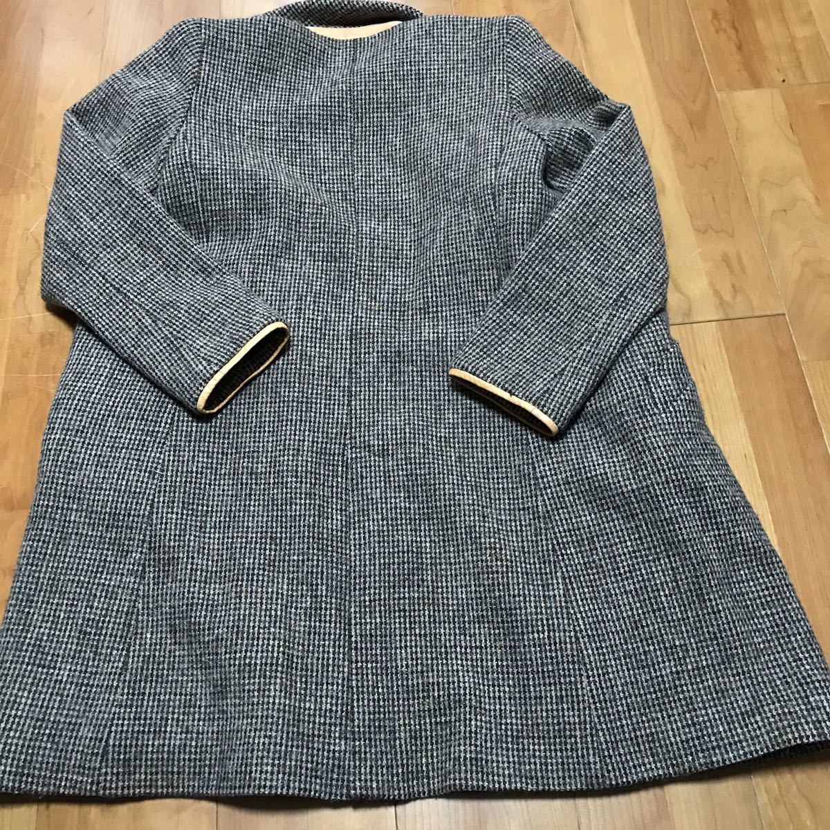 Harris Tweed ロングコート　美品_画像6