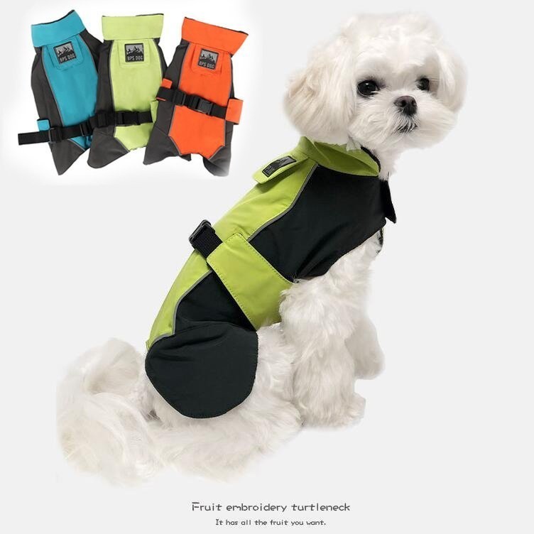  pet clothes dog for Parker flexible comfortable small size medium sized large dog protection against cold coat autumn winter clothes warm tank top attaching and detaching easy 5XL-8XL *3 сolor selection possible /1 point 
