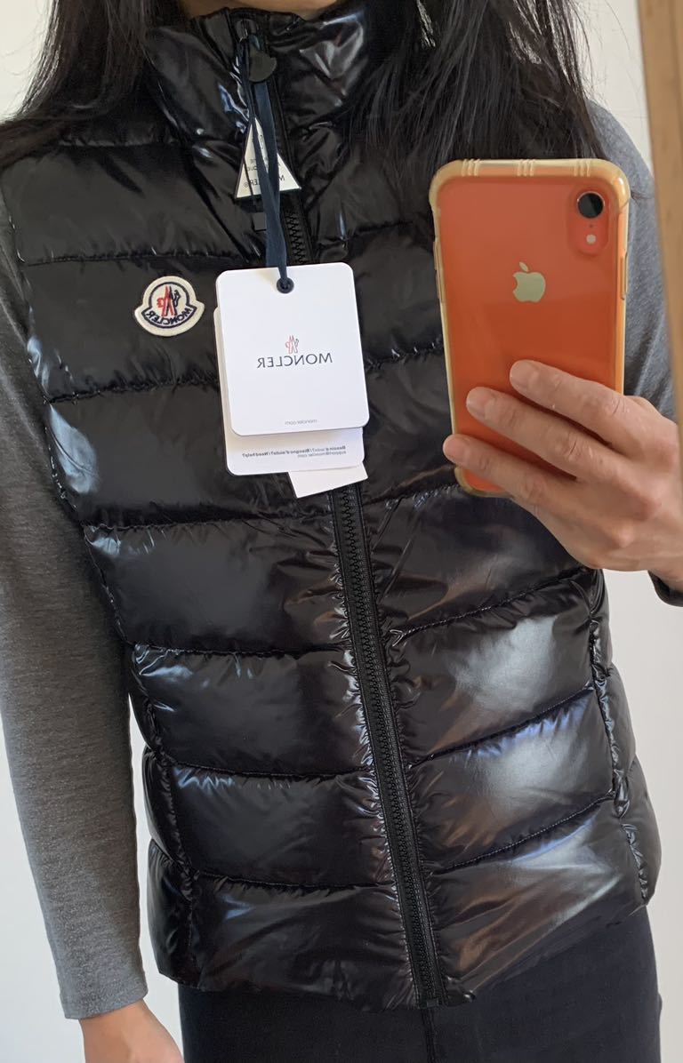 最後の1点☆ 23年度生産☆新作☆ Moncler Ghany 14A Black(999) モンクレールダウンベスト_画像9