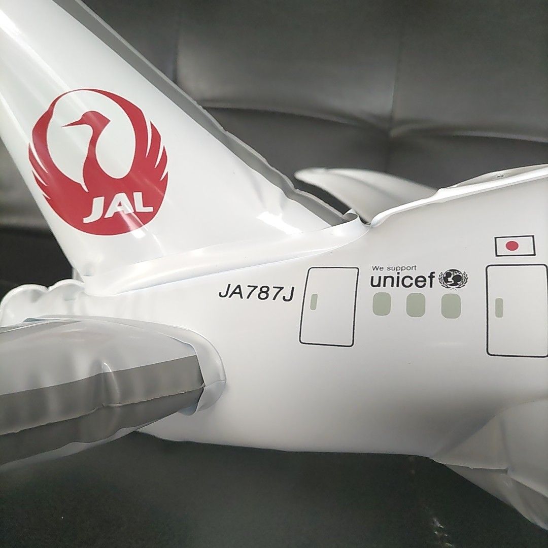 【希少】 JAL 日本航空 ビニール飛行機　ビニール風船