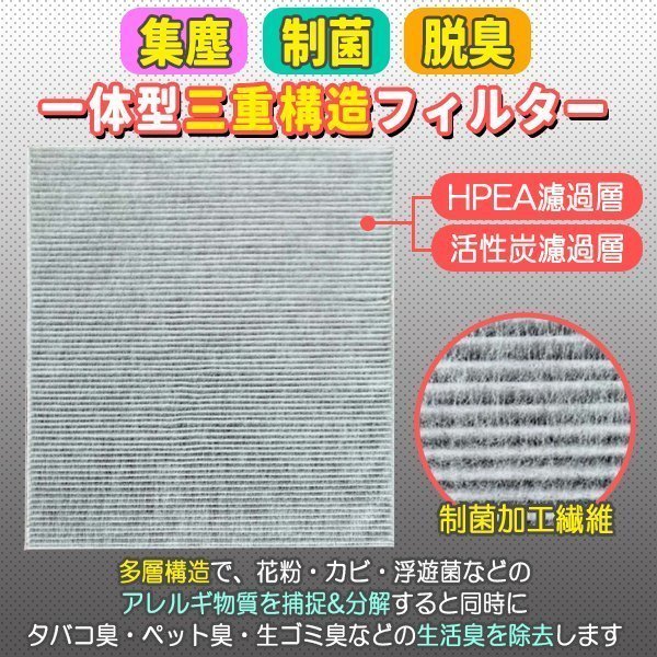 象印 PA-FH01-J 空気清浄機 フィルター 交換 互換 pa-fh01-j 空気清浄機交換フィルター 1 枚 入り PA-HA16 PA-HB16 PA-HT16 PU-HC35_画像2