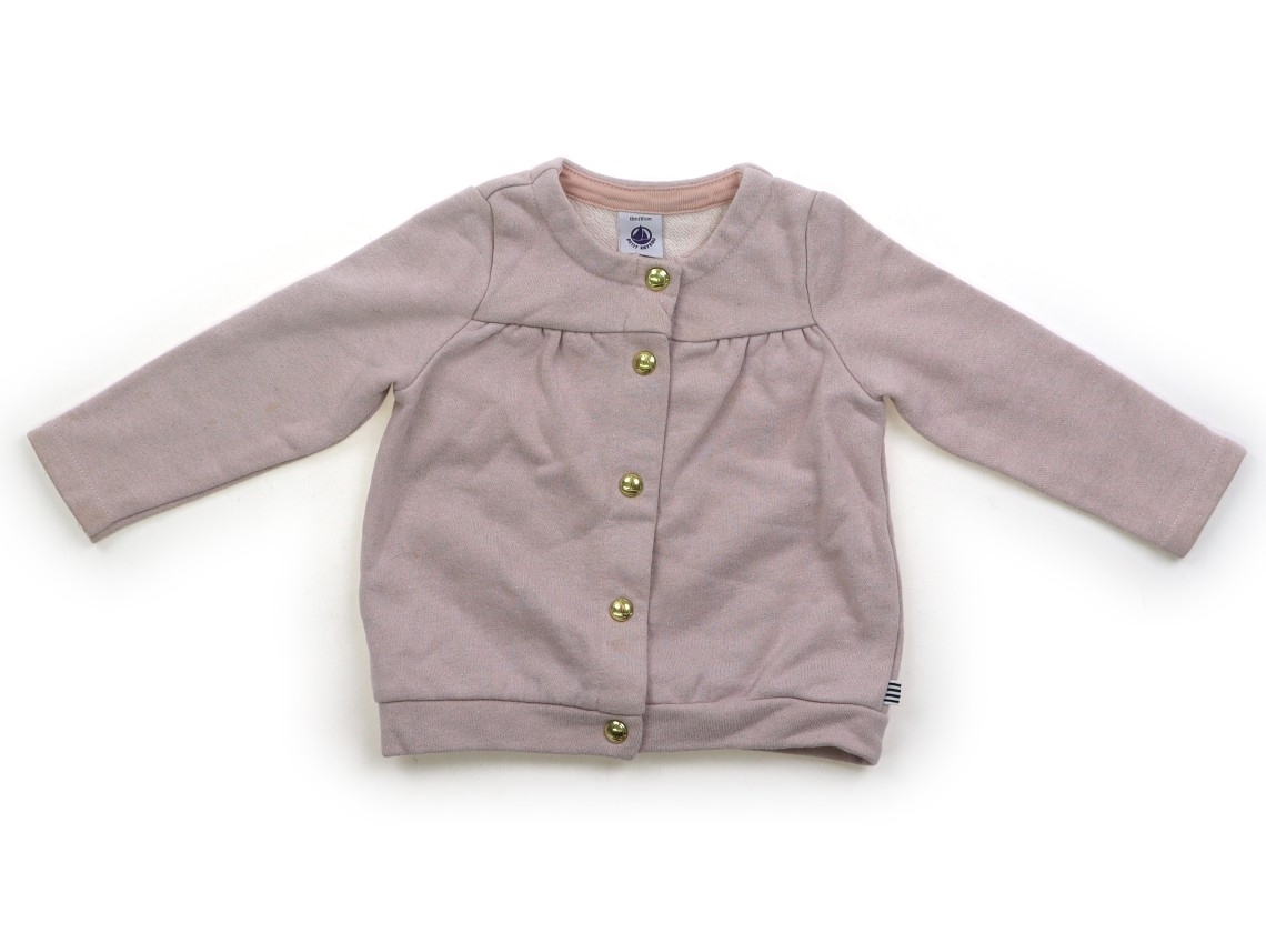 プチバトー PETIT BATEAU カーディガン 80サイズ 女の子 子供服 ベビー服 キッズ_画像1