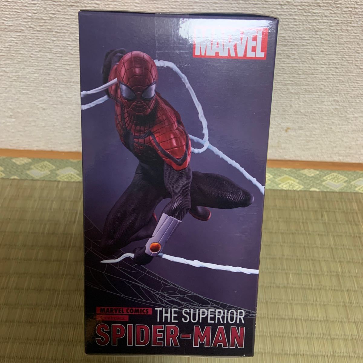新品　未開封　MARVEL COMICS Luminasta THE SUPERIOR SPIDER-MAN スパイダーマン_画像4