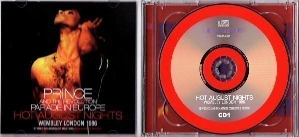 [2CD] PRINCE AND THE REVOLUTION / HOT AUGUST NIGHTS WEMBLEY LONDON 1986 新品輸入盤_画像2