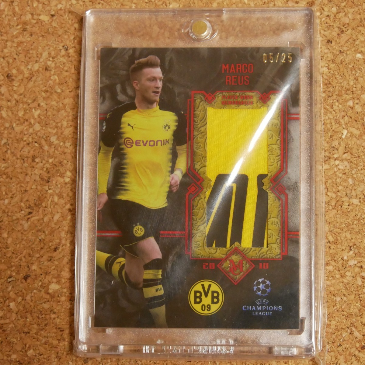 topps museum collection Marco Reus 25シリ トップス マルコ・ロイス ドルトムント ドイツ パッチ patch ジャージ jersey soccer_画像1