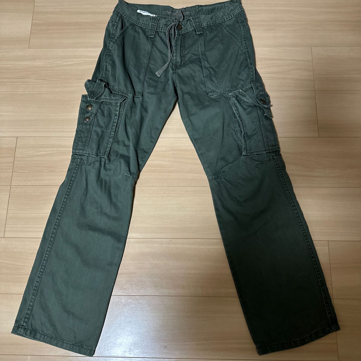 カーゴパンツ  REAL USED FATIGUES  カーキ