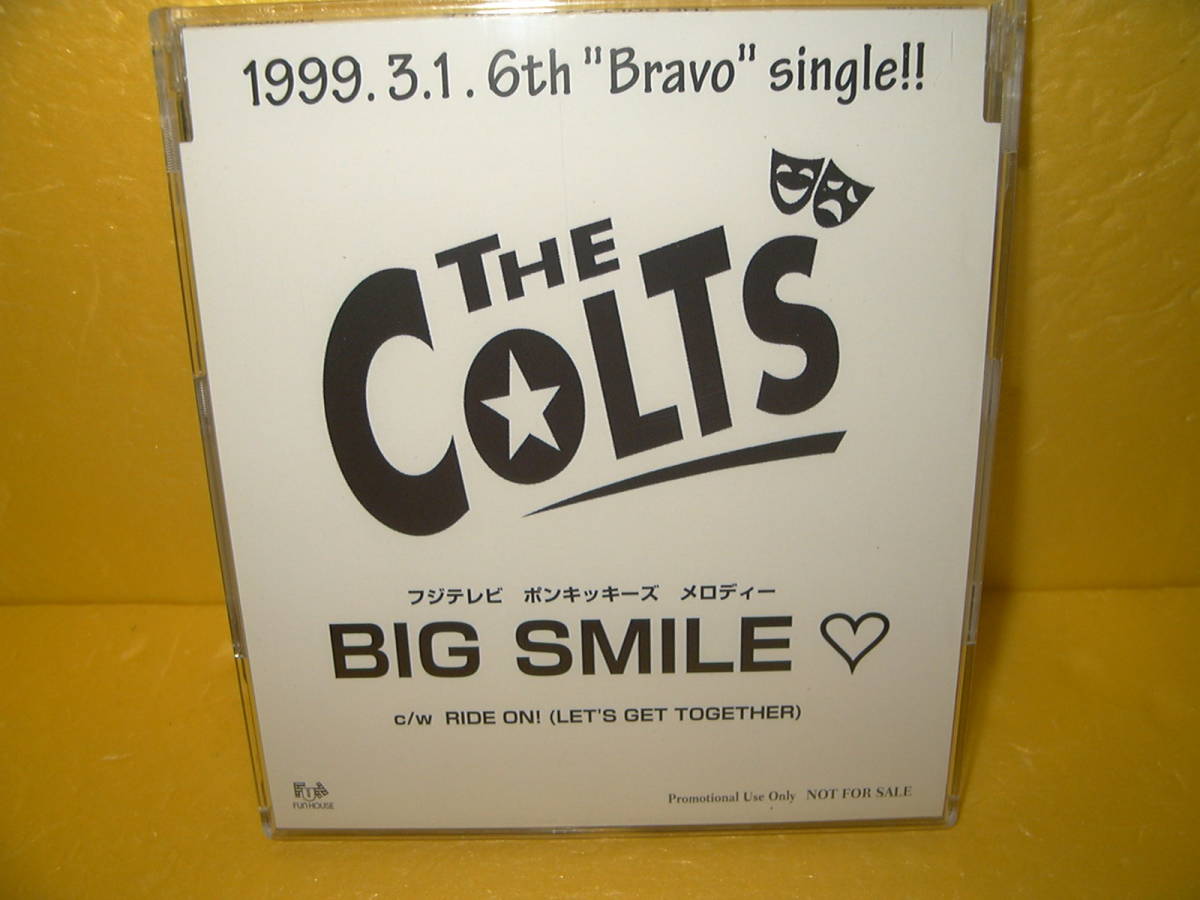 【8cmCD/非売品プロモ】THE COLTS「BIG SMILE」_画像1