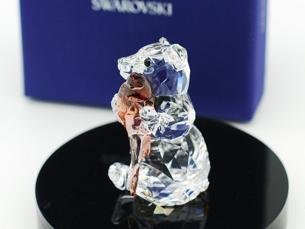 □【YS-1M】 スワロフスキー SWAROVSKI クリスタル □ クマ ベア □【YS-1M】 スワロフスキー SWAROVSKI クリスタル □ クマ ベア