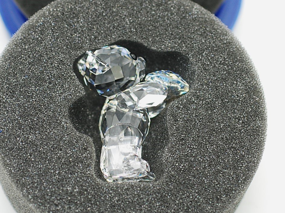 #[YS-1] Swarovski SWAROVSKI crystal # Chris Bear SCS2013.. орнамент # высота примерно 4cm прозрачный серия оригинальная коробка [ включение в покупку возможность товар ]#C
