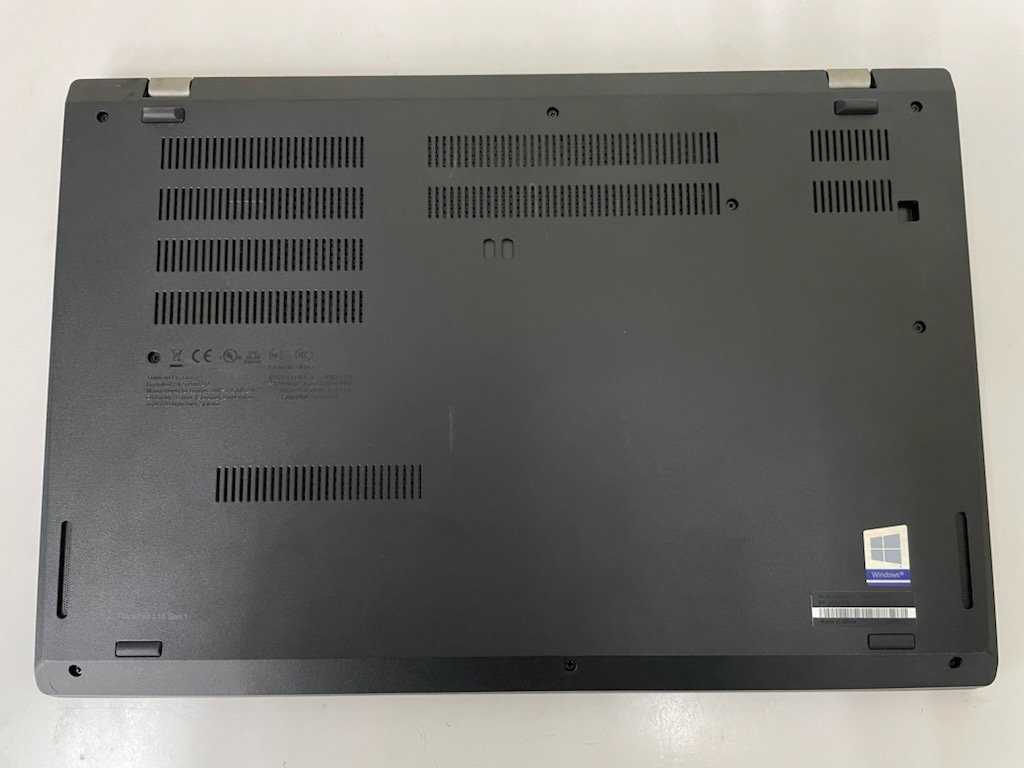 【UEFI起動確認済み／中古】ThinkPad L15 Gen1 【20U3-000VJP】 (Core i5-10210U, RAM8GB, SSD/HDD無し) ★本体のみ（ACアダプタ無し）_画像3