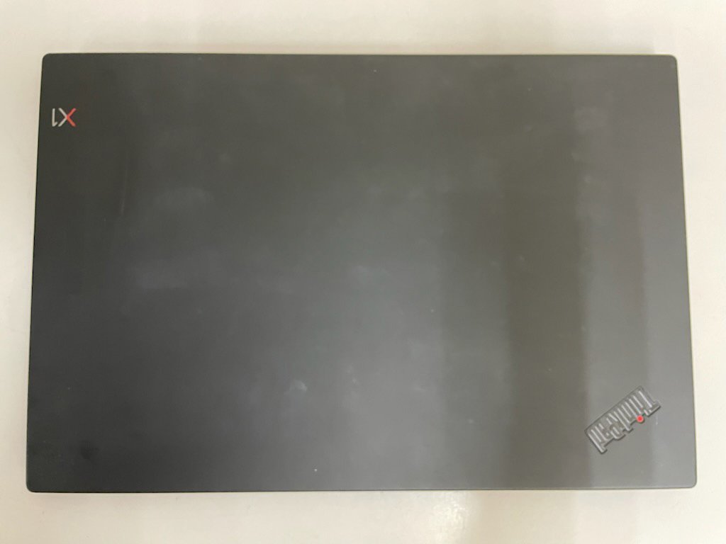 【UEFI起動確認済み／中古】ThinkPad X1 Carbon [TYPE 20KG-S20H00] (Core i5-8250U, RAM8GB, SSD 無し) ACアダプタ無し●UEFI BACKUP NG_画像2