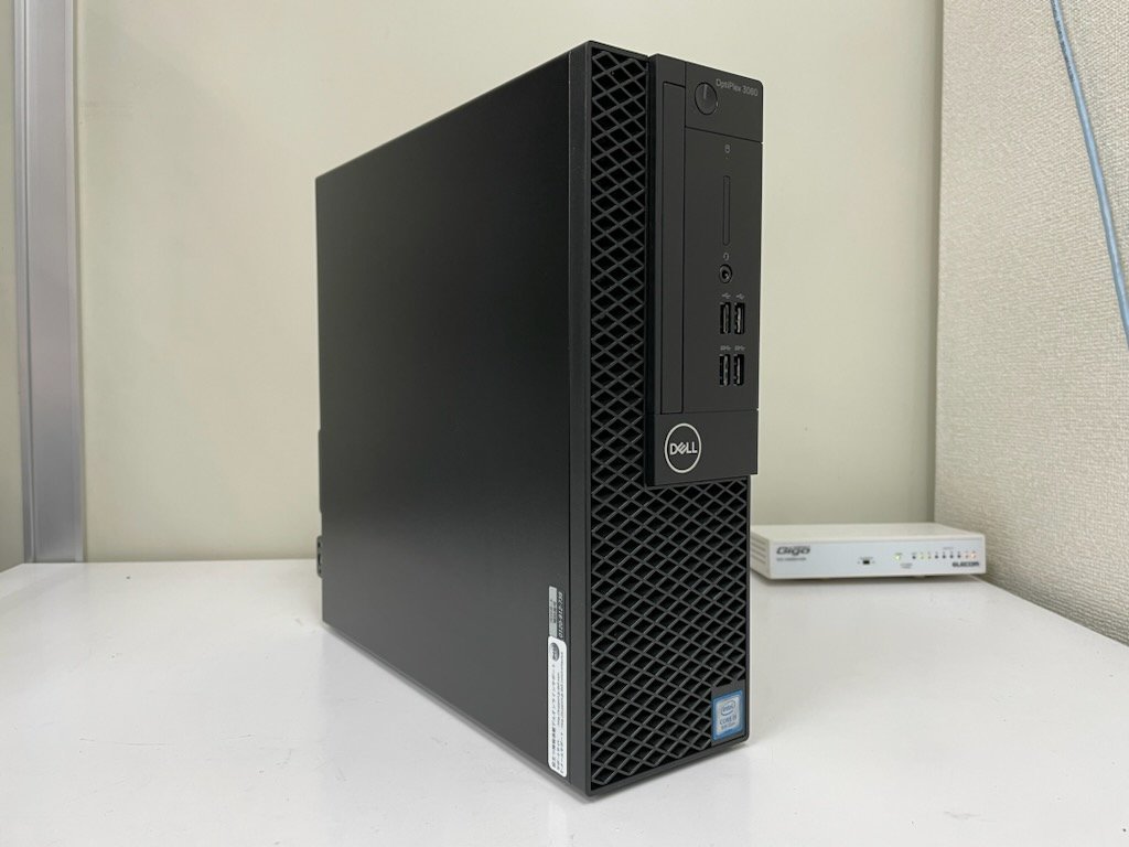 【UEFI起動確認済み／中古】OptiPlex 3060（Core i5-8400, RAM16GB, SSD/HDD無し）★本体＋ACケーブル（OS無し）_画像1