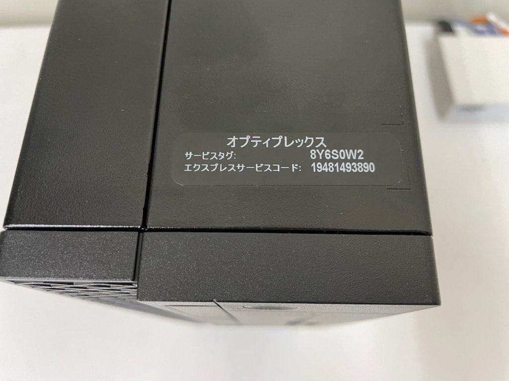 【UEFI起動確認済み／中古】OptiPlex 3060（Core i5-8400, RAM16GB, SSD/HDD無し）★本体＋ACケーブル（OS無し）_画像5