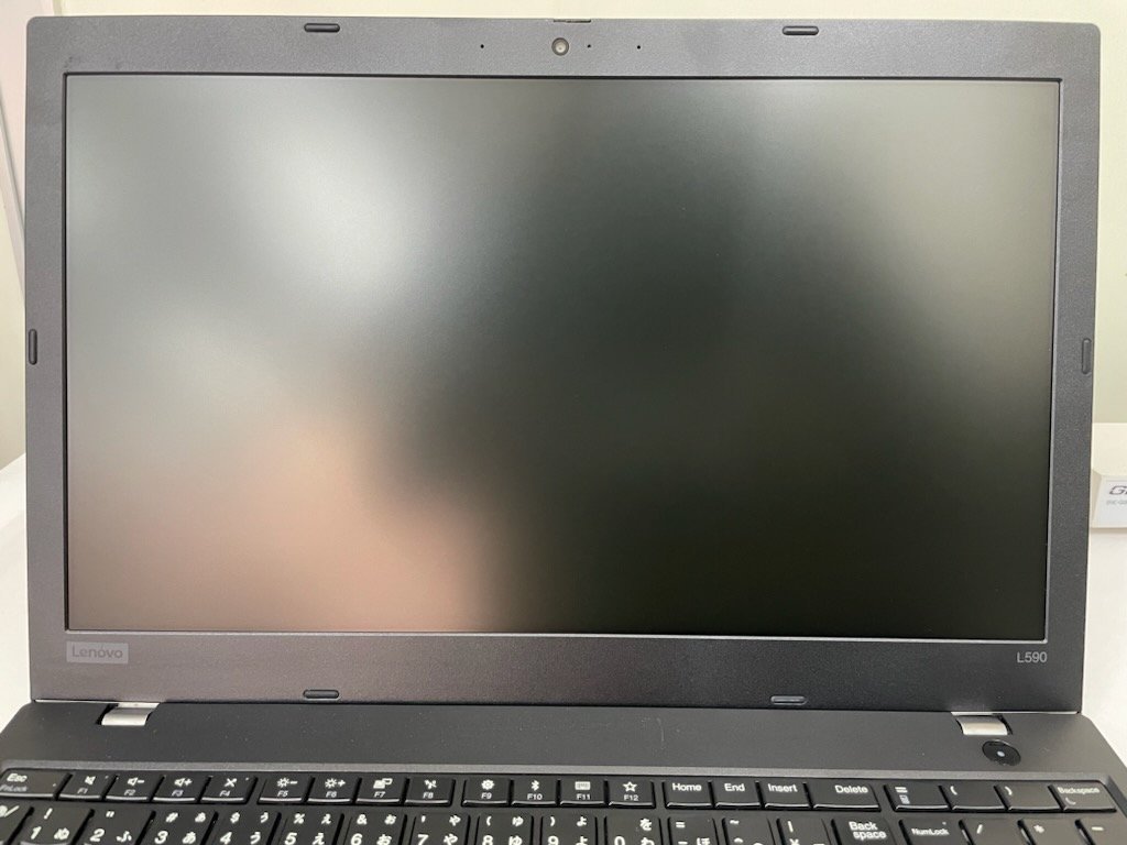 【ジャンク／不動品】ThinkPad L590 【20Q7-000EJP】 (CPU 不明, RAM無し, HDD無し[OS無し]) ★本体のみ（ACアダプタ無し）_画像4