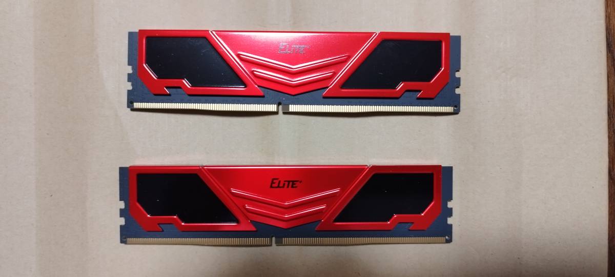 TEAMGROUP ELITE DDR4-3200MHz 32GB (16GB×2枚キット)_画像1