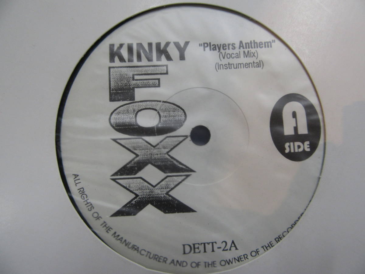 12inch【Junior M.A.F.I.A ./KRS-One】Player's Anthem / Ah Yeah ●輸入盤/DETT-2_画像2