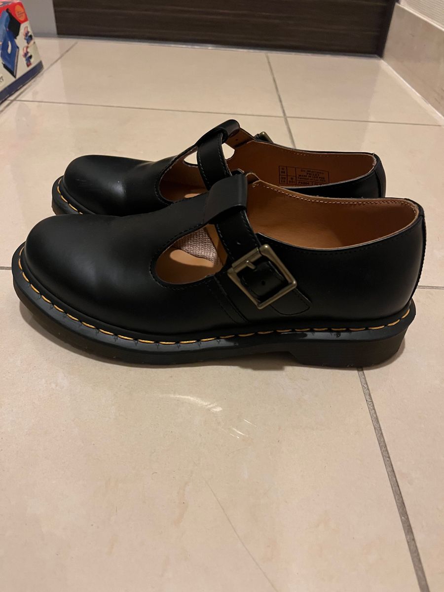 【再値下げ】ドクターマーチン シューズ DR.MARTENS メリージェーン レディース ポリー Tバー シューズ