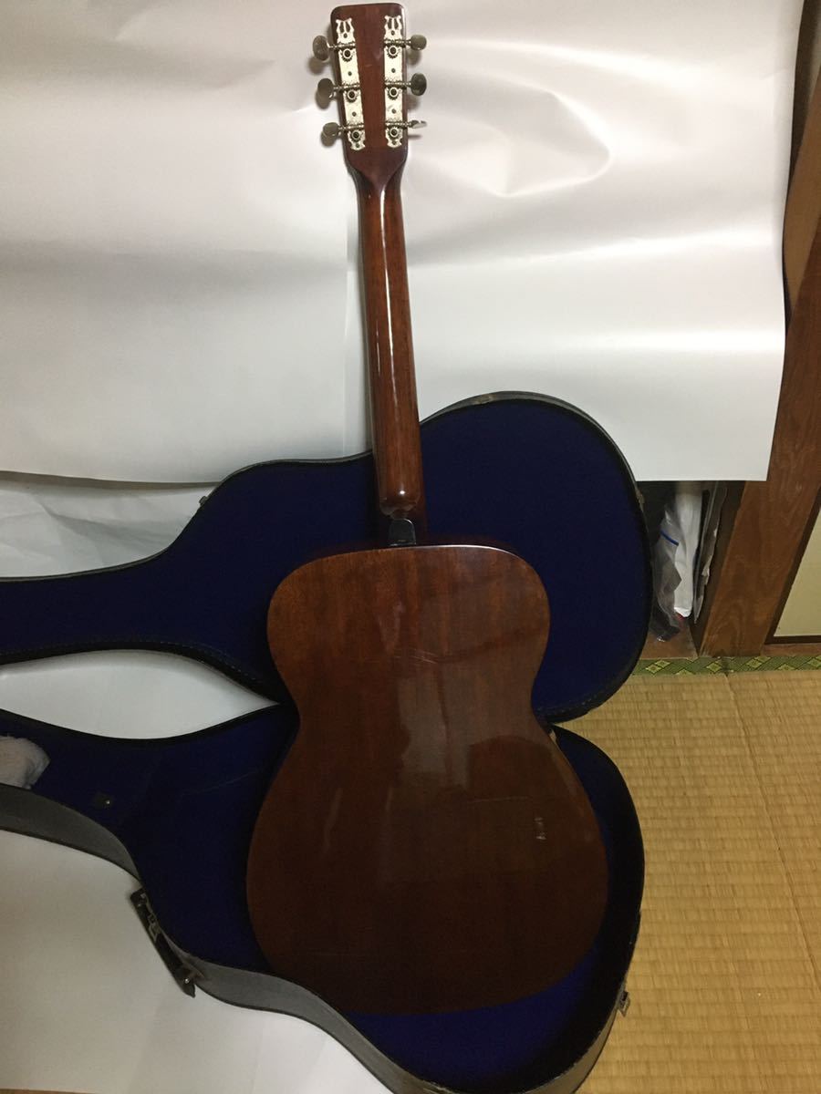 KASUGA GUITAR アコースティックギター MF10 ハードケース付 1970_画像7