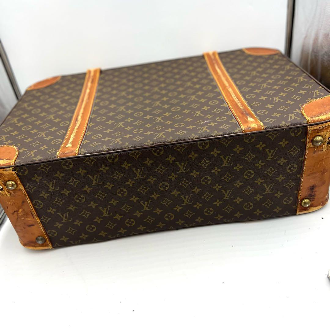 1円 LOUIS VUITTON ルイヴィトン モノグラム トランク ストラトス 旅行かばん バッグ ケース_画像5