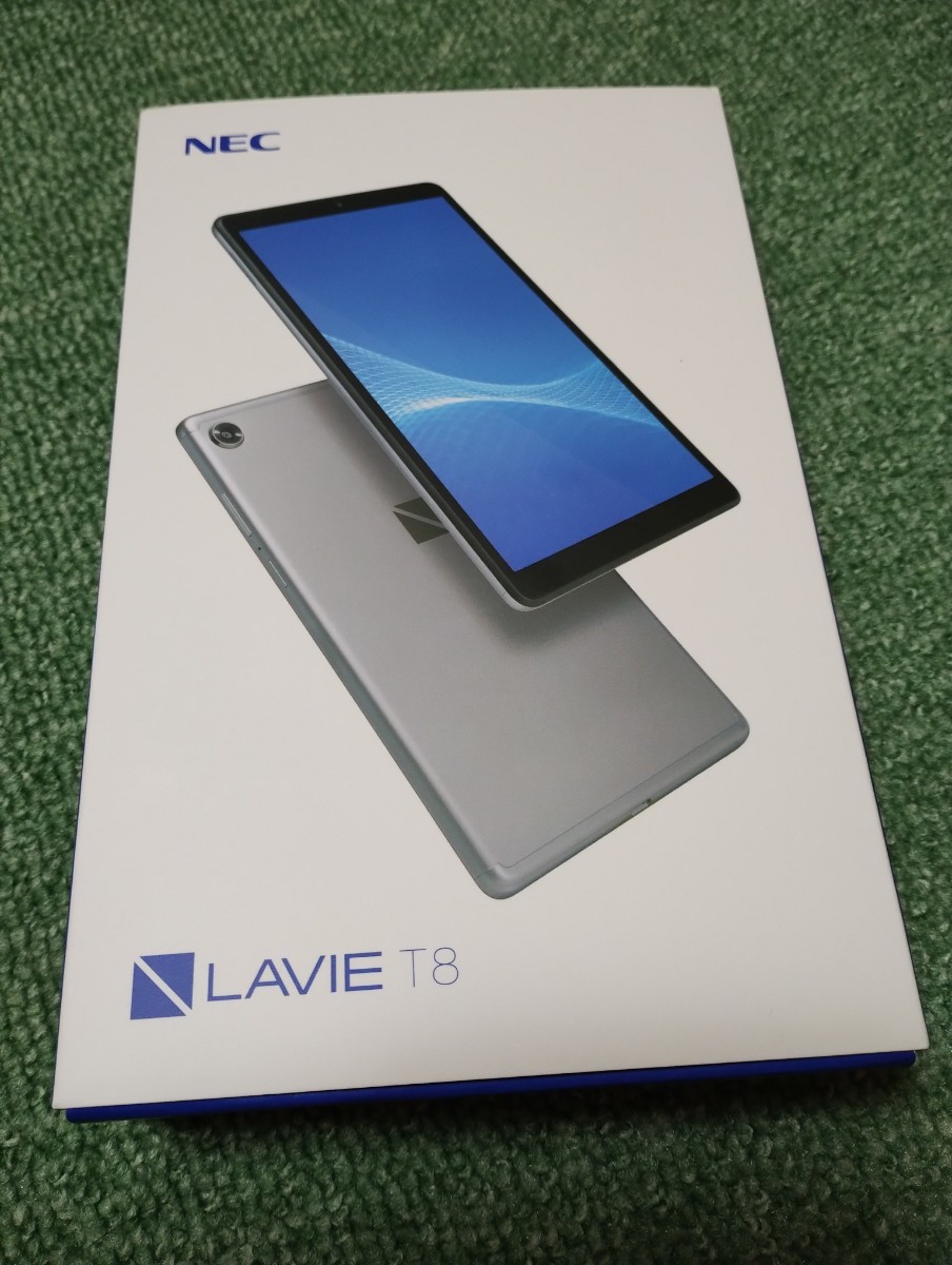 超美品/NEC LAVIE Tab T08 8型 Helio P22T 32GB　プラチナグレー　PCT0855CAS_画像1