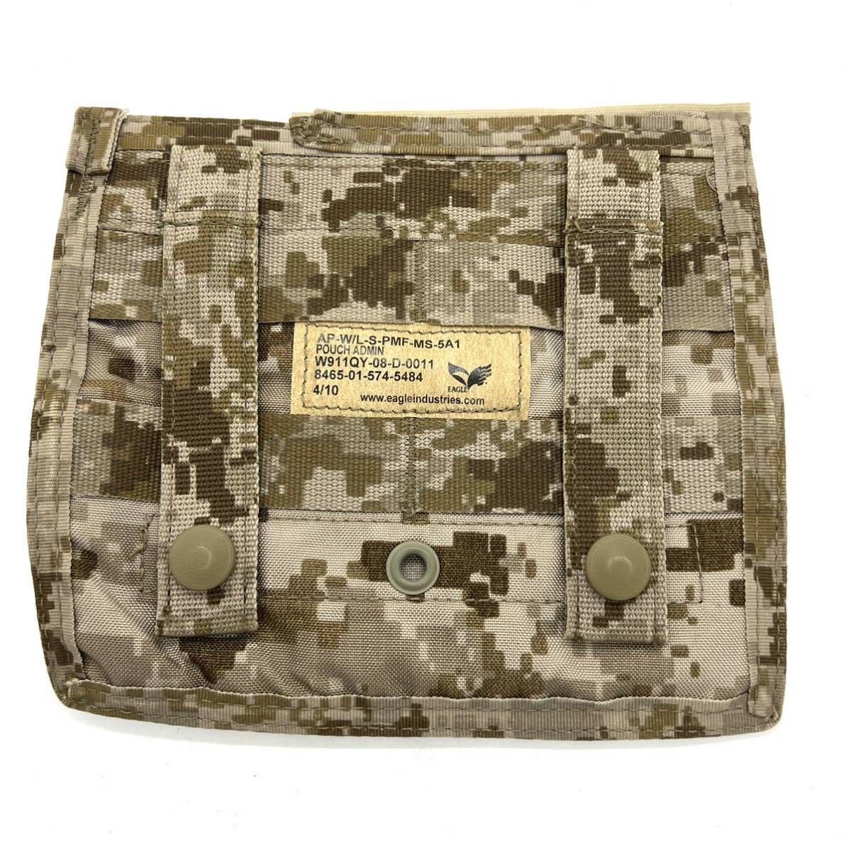 送料無料 実物未使用 Eagle Admin Pouch w/ Light ライトホルダー付きアドミンポーチ AOR1 SEAL DEVGRU_画像4