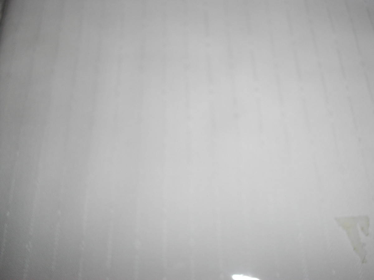 【高島屋・ピエールカルダン】　ワイシャツ生地　◆　仕立券期限切れ　　白・ストライプ_画像9