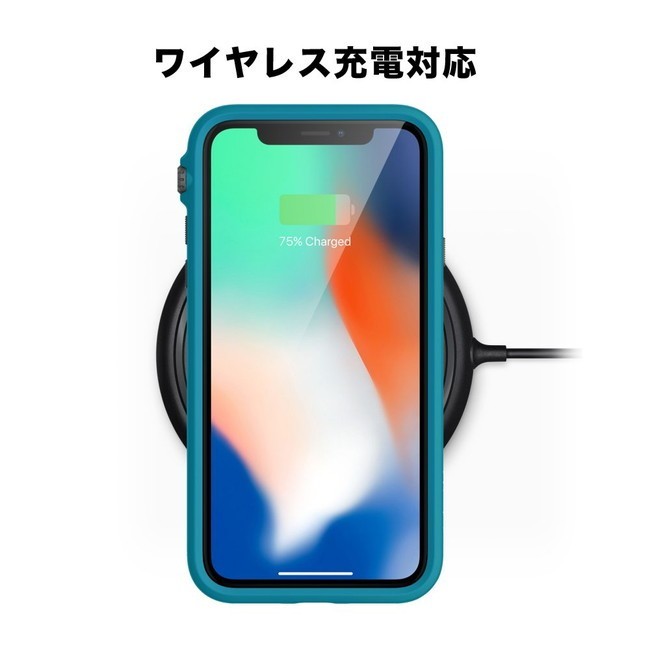 Catalyst (カタリスト) iPhone Xs X 衝撃吸収ケース グレイシアブルー アメリカ国防総省の軍事規格「MIL-STD-810G」取得 CT-IPIP178-GB_画像6