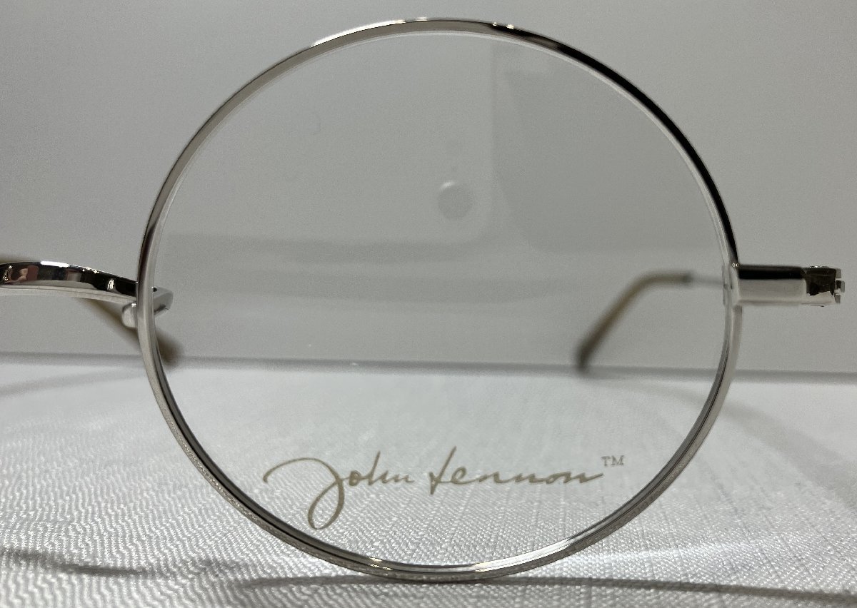 【1円から】【新品未使用】おしゃれな丸メガネ ケース付き John Lennon JL-1100　眼鏡　めがね_画像3