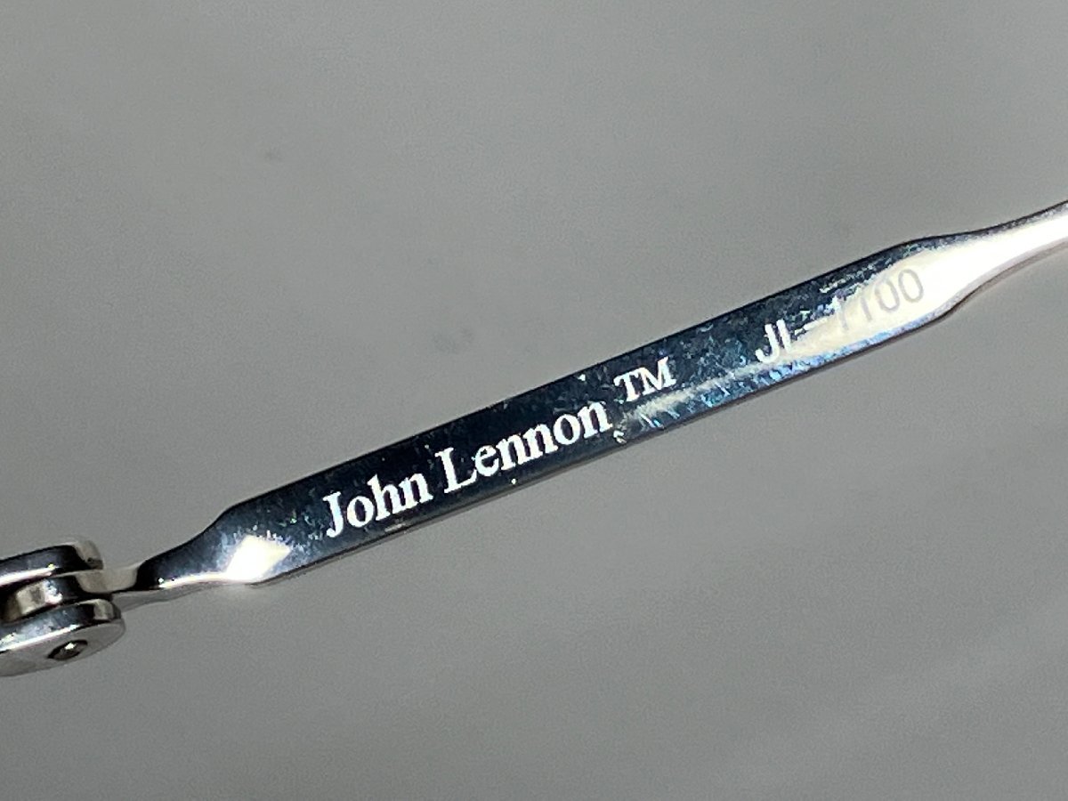 【1円から】【新品未使用】おしゃれな丸メガネ ケース付き John Lennon JL-1100　眼鏡　めがね_画像5