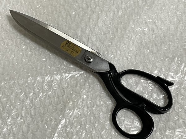 J.A.HENCKELS SOLINGEN GERMANY scissors 全長 約235mm ドイツ製 ゾーリンゲン ヘンケルス 裁ちばさみ 裁ち鋏 ラシャ切 洋裁 手芸 ■ 松552_画像8