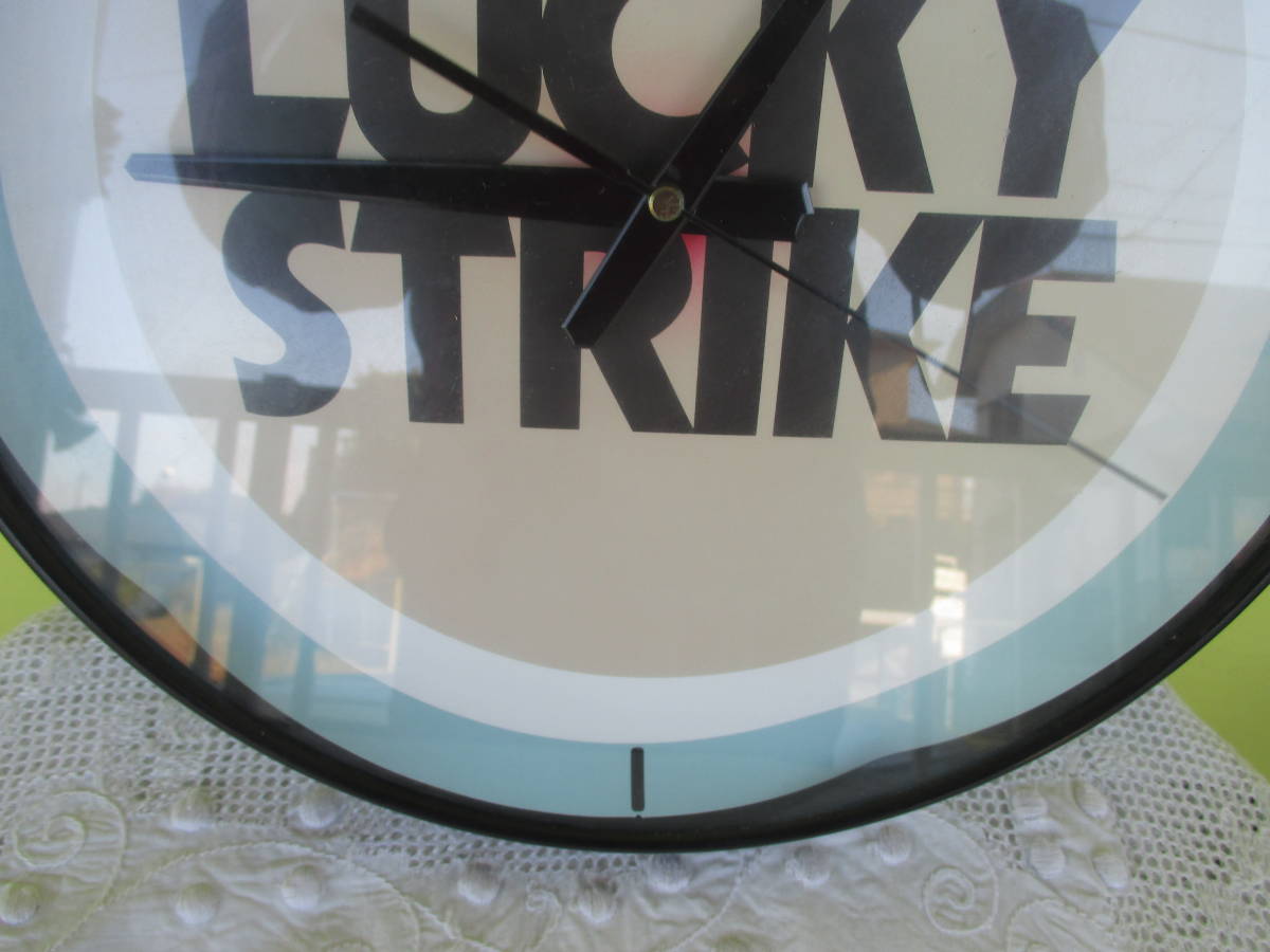 * Lucky Strike не продается дым . магазин новые товары передвижной товар Vintage товар износ иметь ( plate )34×34×2.5. вес 900.