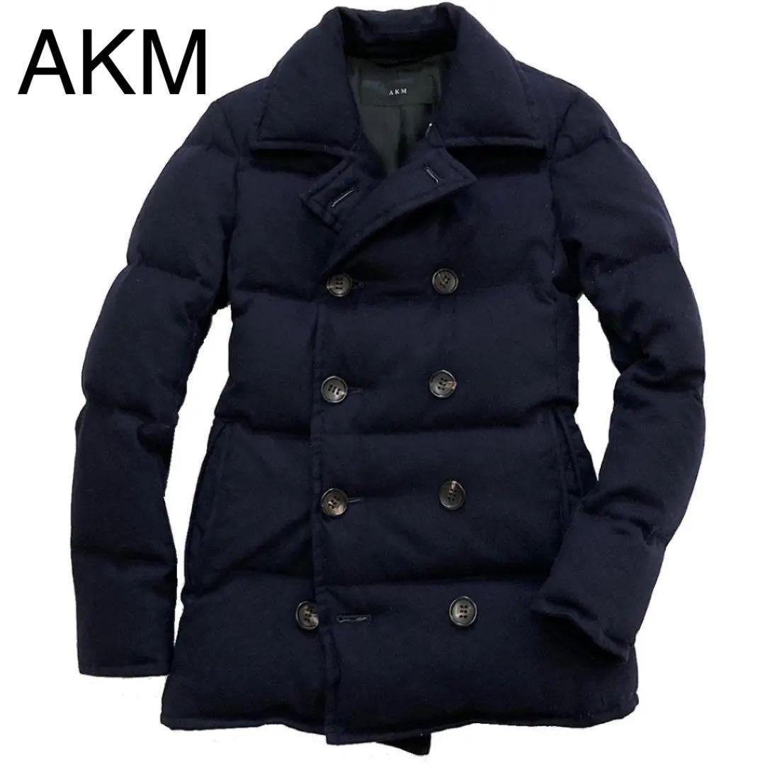 LEON размещение обычная цена 15 десять тысяч AKM STRETCH WOOL TWILL DOWN P COAT размер L стрейч шерсть down бушлат 1piu wjk Jun - si Moto 