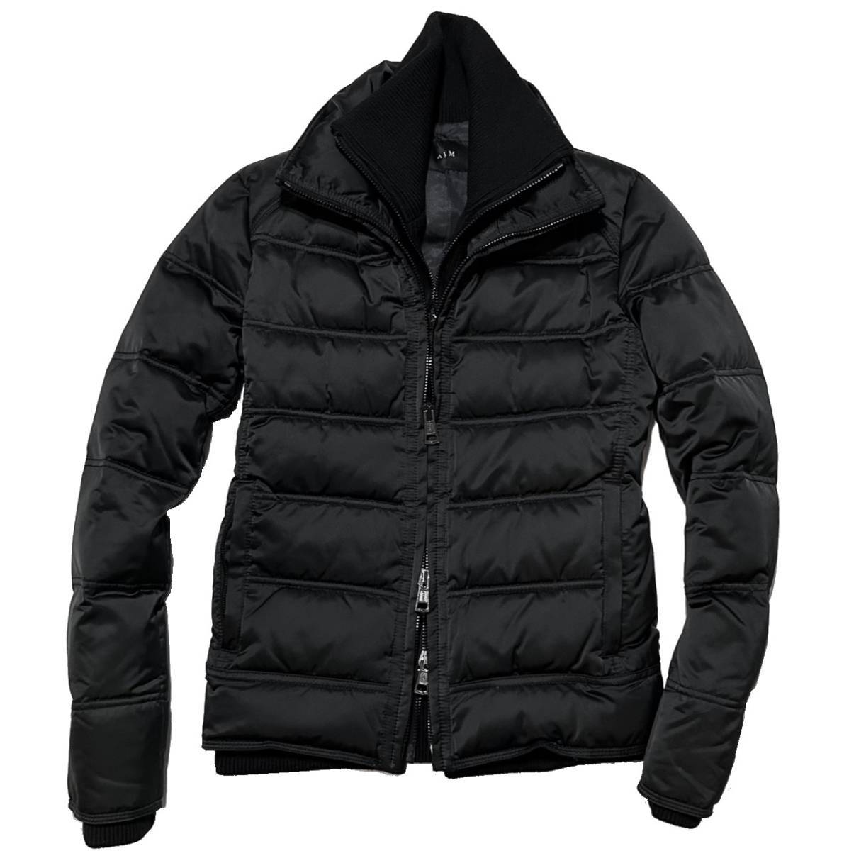 定価9万 AKM LIMONTA NYLON B-SKI DOWN JKT Sサイズ 黒 美品 リモンタ