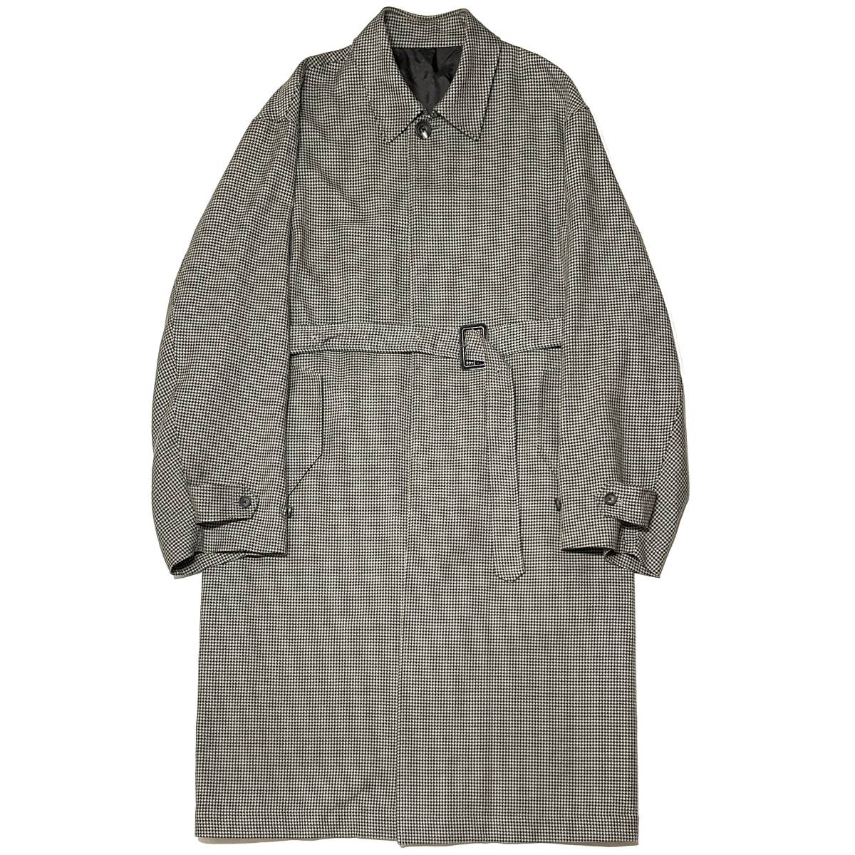 定価10.7万 stein OVER SLEEVE FOUNDATION COAT Gun club check M シュタインオーバーサイズコート ダウン