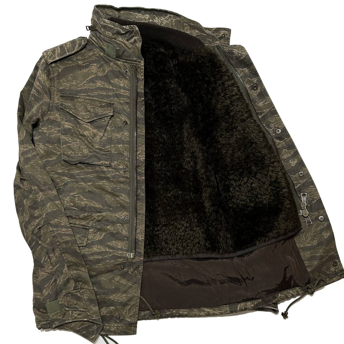 LEON掲載 定価11 6万 1piu1uguale3×AKM original tiger camo LEON掲載 定価11 6万 1piu1uguale3×AKM original tiger camo