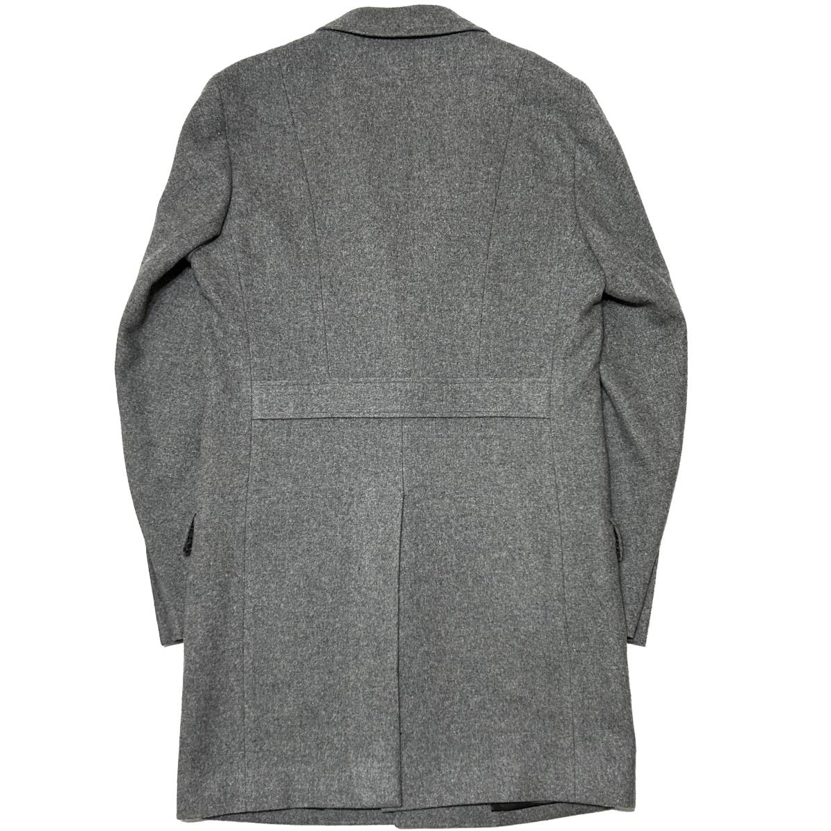 定価9 4万 junhashimoto WOOL FLANNEL 3D CHESTER COAT 3 グレー 定価9 4万 junhashimoto WOOL FLANNEL 3D CHESTER COAT 3 グレー
