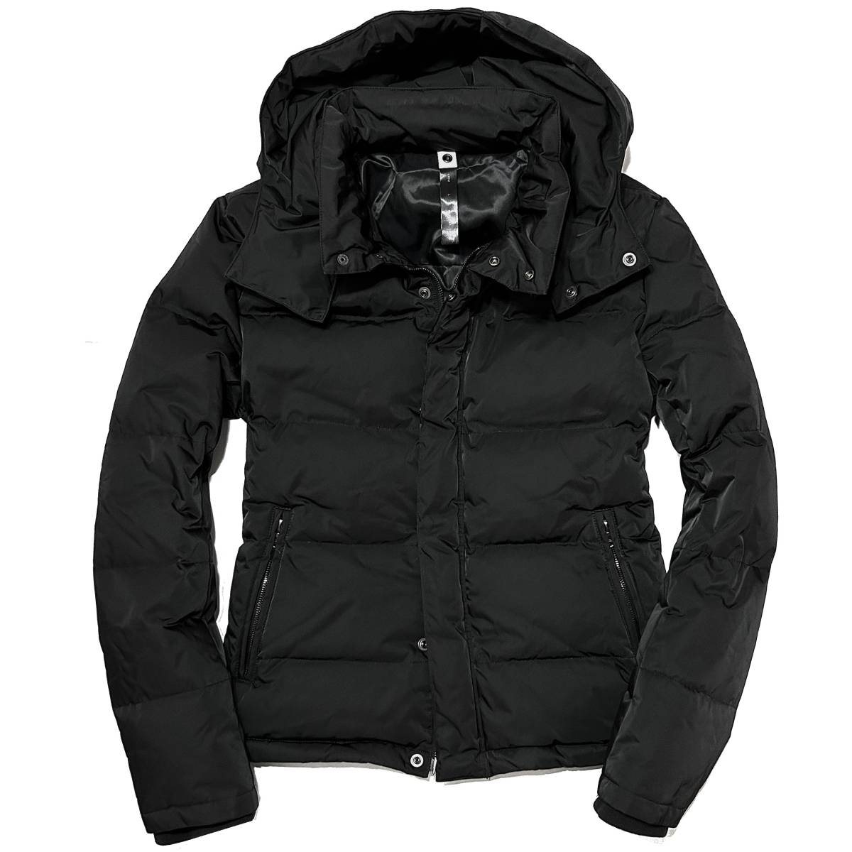 定価8.3万 wjk SEPARATE HOOD SIMPLE DOWN JACKET Lサイズ 黒 セパレートフードシンプルダウンジャケット akm  ジュンハシモト 1piu