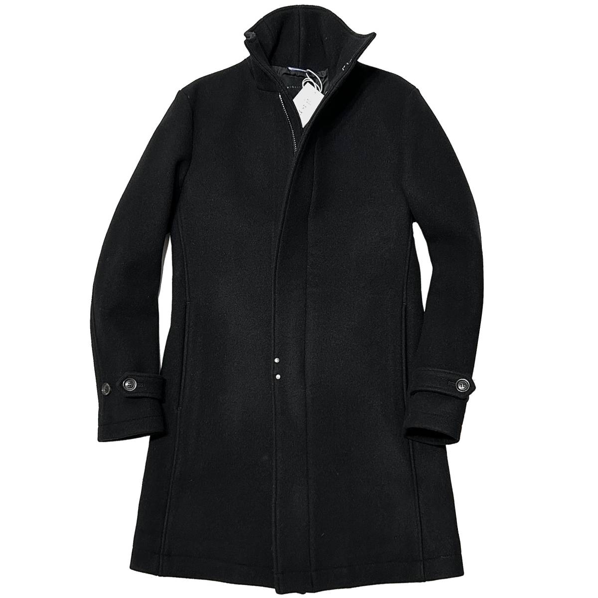別注品 定価10万 junhashimoto STAND COLLAR ZIP COAT 2 黒 別注品 定価10万 junhashimoto STAND COLLAR ZIP COAT 2 黒