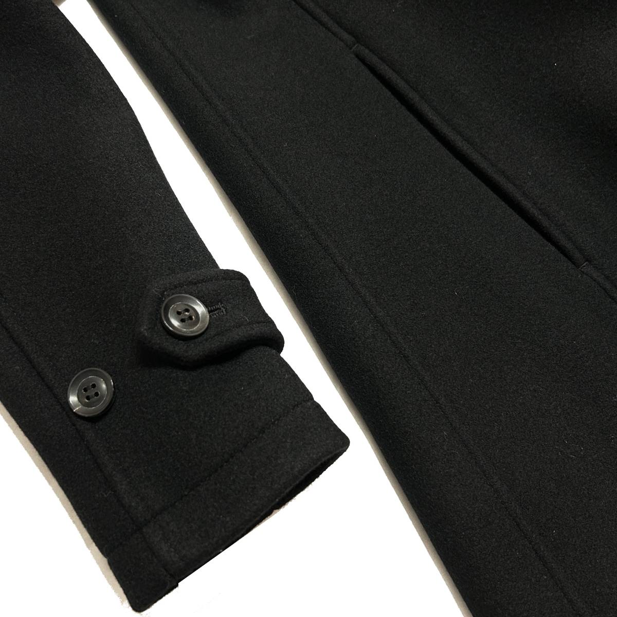 別注品 定価10万 junhashimoto STAND COLLAR ZIP COAT 2 黒 別注品 定価10万 junhashimoto STAND COLLAR ZIP COAT 2 黒