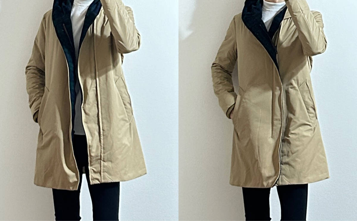 定価14 6万 1piu1uguale3 x PENDLETON ZIP HOODED WRAP COAT Ⅴ 定価14 6万 1piu1uguale3 x PENDLETON ZIP HOODED WRAP COAT Ⅴ