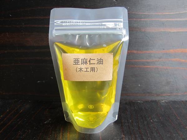 亜麻仁油(木工用) 500ml 送料185円 蜜蝋ワックス オイル塗装に_画像1