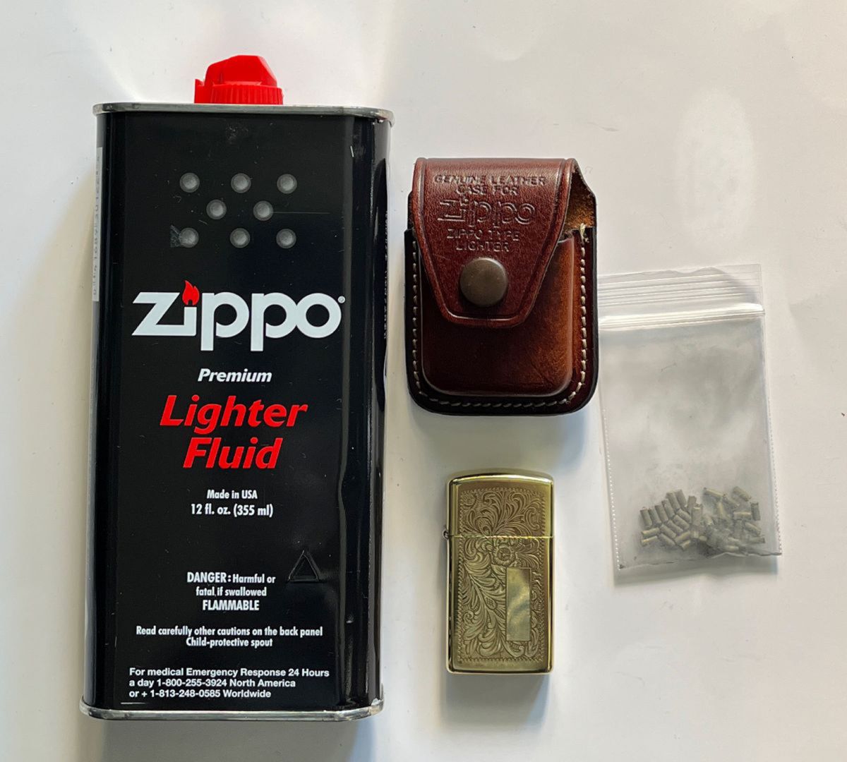 ZIPPO ジッポー ライター  ベネチアン ゴールド スリム