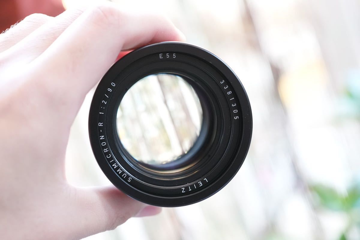 極美品に近い 整備品 Leica SUMMICRON-R 90mm F2 E55 ライカrマウント　単焦点_画像5