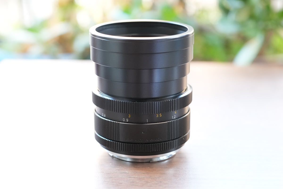 極美品に近い 整備品 Leica SUMMICRON-R 90mm F2 E55 ライカrマウント　単焦点_画像2