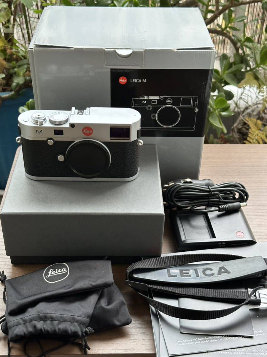 極美品 付属品完備 ライカ M type240 ボディ シルバークローム Leica M typ240 関連　Leica M8 M9 M10 M11_画像1